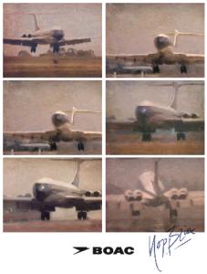 BOAC VC10 Landing - Serie Paintings On FAA